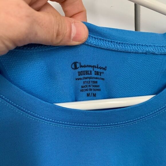Blue Champion Athletic Tee Medium - Picture 3 of 4